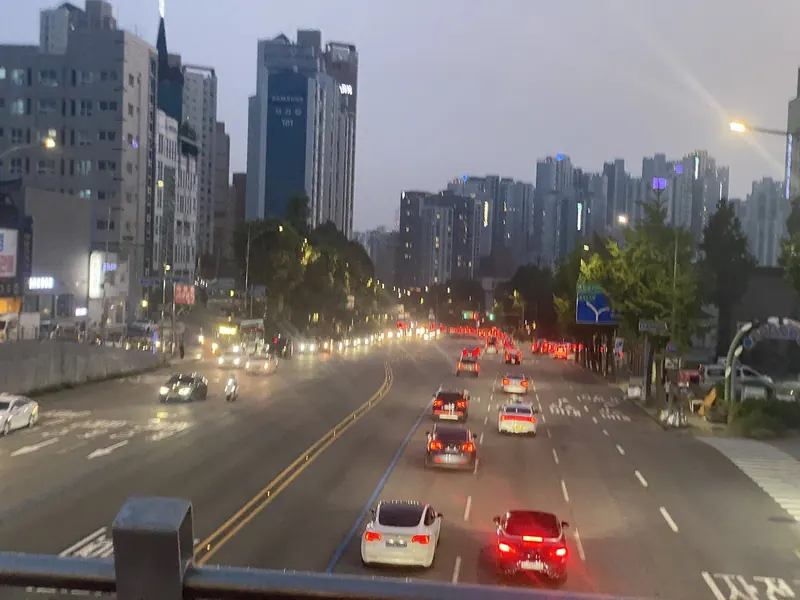 서울 도심 도로